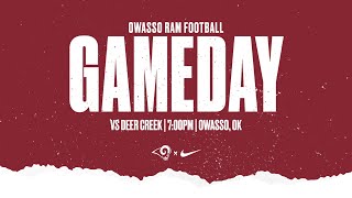 Owasso Ram Playoff Football vs Deer Creek