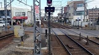 近鉄1000系津新町行き普通電車 近鉄富田駅到着