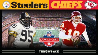Montana Still Has Some Magic! (Steelers vs. Chiefs 1993, AFC Wild Card)