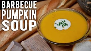 Smoked Pumpkin Soup on the Weber Grill