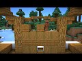 how to build ideal winter cabin in minecraft