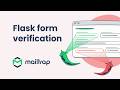 Flask Tutorial: Email Verification in Flask Contact Form