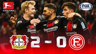 Bayer 04 Leverkusen - Fortuna Düsseldorf [2-0] | GOLES | Jornada 22 | Bundesliga