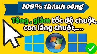 cách tăng tốc độ chuột windows 10 windows 11 và chức năng nâng cao của chuột.