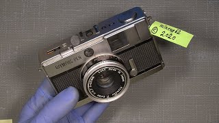 Working with Olympus-Pen EED different issues (Part 1.) Disassemble and setting small marks