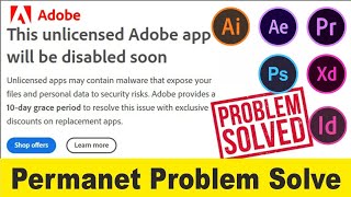 Adobe #photoshop  Unlicensed App Has Been Disabled ✔ SOLVED Photoshop 2025 || #photoshop  2025