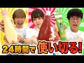 【検証】24時間で全部使う！？指定の調味料使い切るまで帰れませんチャレンジやってみた！【過酷】