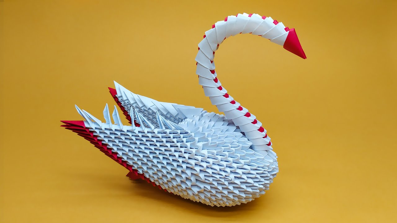 How To Make A 3d Origami Swan Step By Step A Detailed Guide For