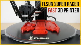 FLSUN Super Racer Review | Fast Delta 3D printer | Fully tested