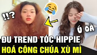 Cô gái đu trend TÓC HIPPIE, đảo ngói sương sương hoá 'CÔNG CHÚA XÙ MỲ' nổi nhất xóm | TB Trends