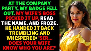 At The Company Party, My Badge Fell Out. My Wife's Boss Picked It Up, Read The... Relationship Story