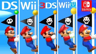 Evolution of Mario Hitting the Top of the Flagpole (1985-2020)
