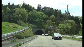 【車窓倍速】島根県の香木の森から広島県の大朝にドライブ　(2023.5.3）