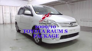 2009/10 TOYOTA RAUM S PACKAGE 269192