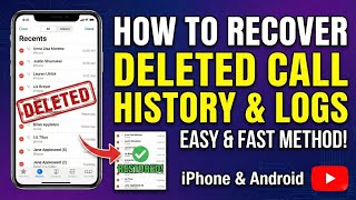 How To Recover Deleted Call History Android - delete call history recovery android