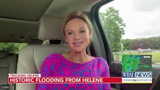 Historic flooding from Helene expected in the mountains