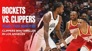 Final 2 Minutes of Rockets vs. Clippers Thriller | Nov. 22, 2019