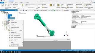 Transient Structural Analysis on Double Cardan Shaft in Ansys Workbench