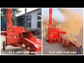 manual easy operation poultry goat fodder silage chaff cutter machine