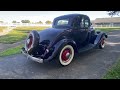 1934 ford 3 window coupe ~~~sold ~~~