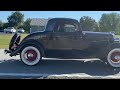 1934 ford 3 window coupe ~~~sold ~~~