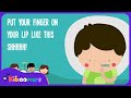 Put Your Finger on Your Lips Lyric Video - The Kiboomers Preschool Songs & Nursery Rhymes