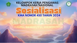 🔴[LIVE] WEBINAR SOSIALISASI KMA NO 450 TAHUN 2024 SESI 2