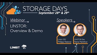 LINSTOR Demo & Presentation StorageDays CloudStack