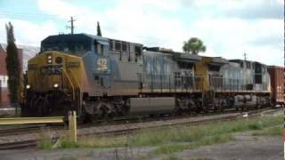 (HD) CSX Railfanning: Waycross, Georgia May 30, 2011