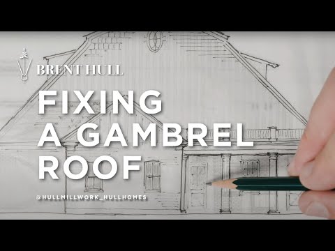 What is a gambrel house?