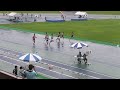 第6回強化・普及記録会　男子100m7組6レーン