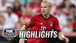 Rode nets Bayern Munich's third goal over Darmstadt - 2015–16 Bundesliga Highlights