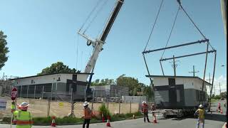 Labrador substation time lapse