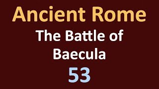 Second Punic War - Battle of Baecula - 53
