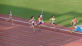 20191026北九州陸上カーニバル 日本選手権リレーU18男女混合4x400mR A決勝