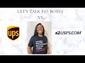 WHICH PO BOX IS BEST FOR YOUR BUSINESS? ⎮ UPS VS USPS