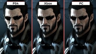 Deus Ex: Mankind Divided Graphics Comparison PS4 vs. Xbox One vs. PC