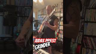 Judas Priest Grinder #judaspriest /#metalguitarist #headbanging #metal #hardrockband #guitarcover