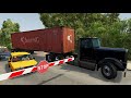 Railroad crossing accident #1 - BeamNG.Drive