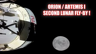 Artemis 1 Second Lunar Fly-By | Let's watch together :-)!