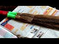 how to clean broom🧹dust easily broom cleaning కొత్త చీపురు శుభ్రం చేయడానికి ఈ చిట్కా పాటించండి