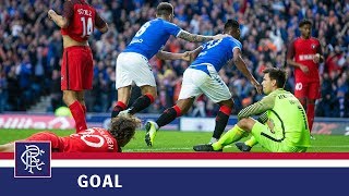 GOAL | Alfredo Morelos | Rangers 1-0 FC Midtjylland
