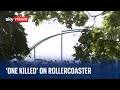 Rollercoaster accident: One person reportedly killed and several injured at Stockholm them park