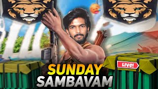 SUNDAY SAMBAVAM🔥 !!  #freefirelive #rockingame #tamilive