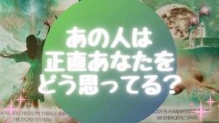 🥺あの人は正直あなたをどう思ってる❓【🔮ルノルマン＆タロット＆オラクルカードリーディング🔮】（忖度なし）