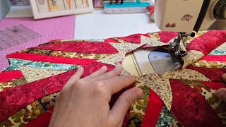 Patchwork tutorial:very amazing and different way to sew a perfect quilt with a secret technic