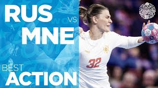 Boom, boom, Bulatovic scores for Montenegro | Women's EHF EURO 2018