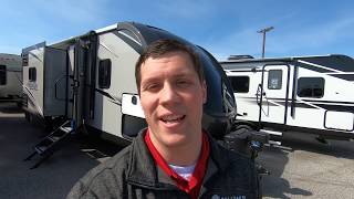 2019 Keystone Premier 26RBPR Travel Trailer with Opposing Slides!