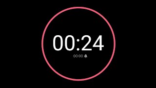 24 Second Countdown Timer / iPhone Timer Style