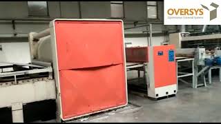 VIDEO OVERSYS U57620421 COMPLETE CORRUGATING LINE (SEVERAL BRANDS) 2500MM / 98\